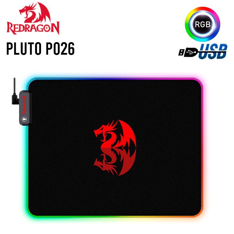 Redragon Gaming Mousepad RGB PLUTO - P026