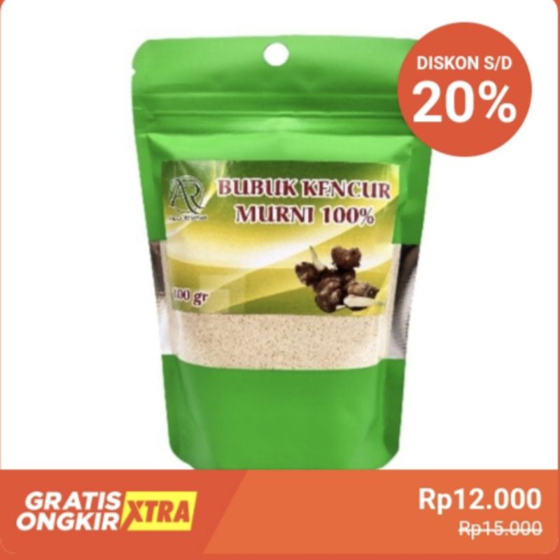 

kencur bubuk murni