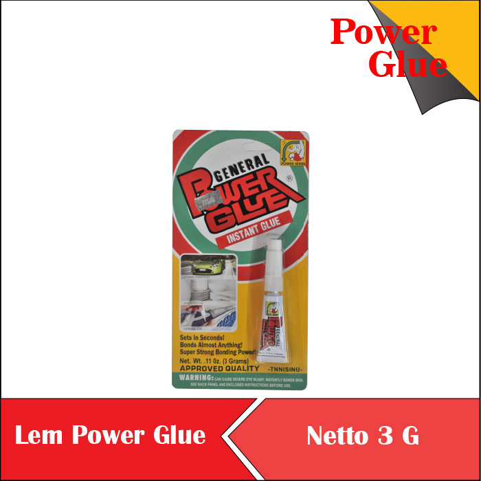 

Lem Power Glue Original Hologram General 11oz 3 gr
