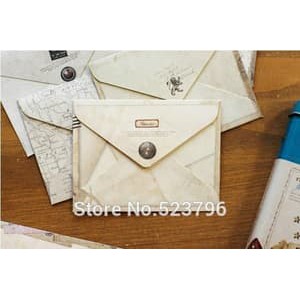 Mini Vintage European Style Envelope 95x72mm (12pcs)