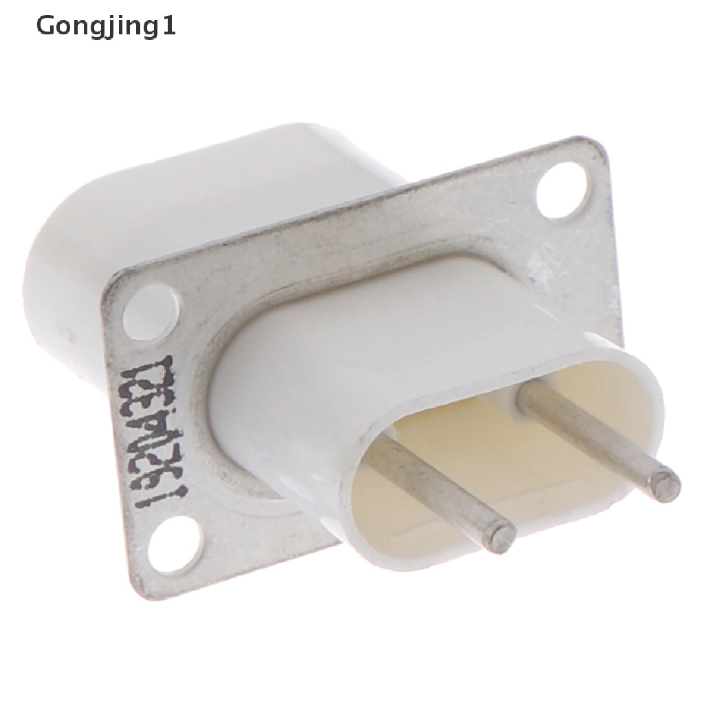 Gongjing 1pc Soket Konverter 4 Pin Filamen Magnetron Untuk Microwaveoven