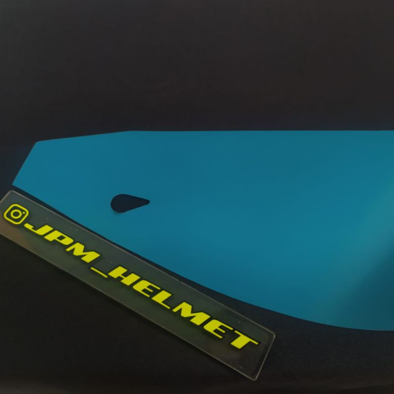 tearoff iridium blue for nhk terminator gp1000 rx9 gp pro pelindung visor anti gores