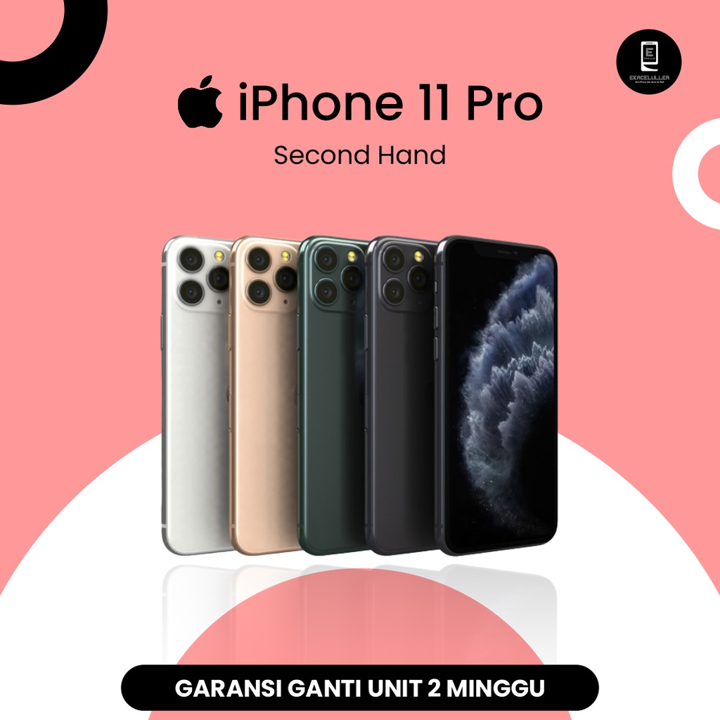 IPHONE 11 PRO 512GB SECOND ALL COLOUR