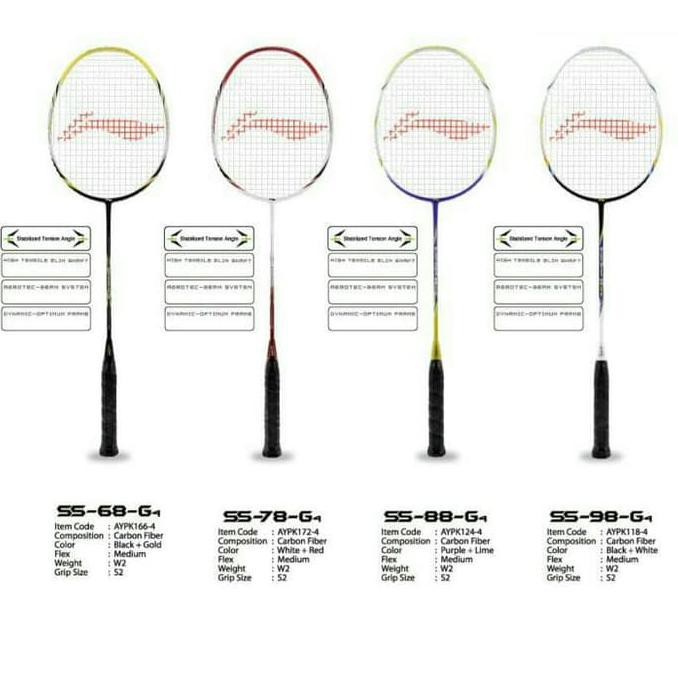 Original Raket Badminton Lining Ss 88 G4