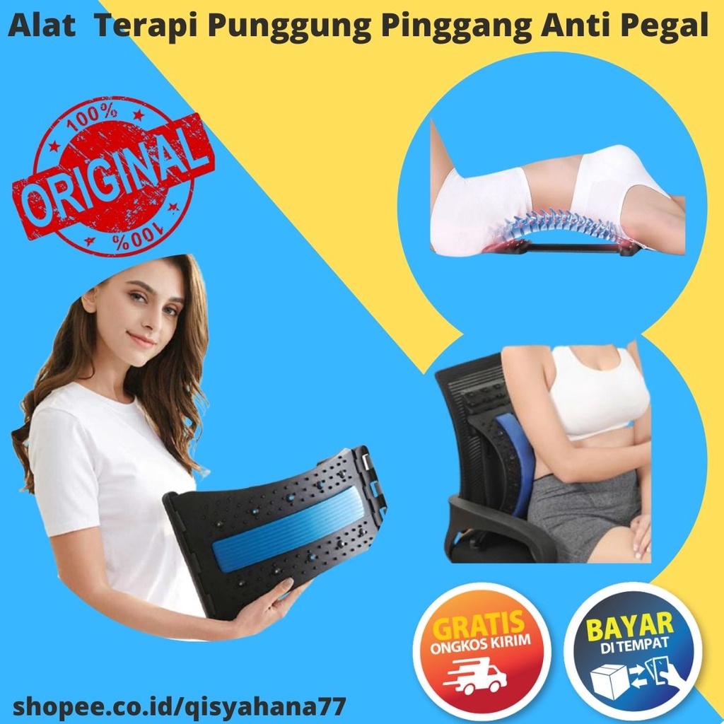 BACKCARE PLUS Alat Terapi Pinggang &amp; Tulang Punggung Belakang