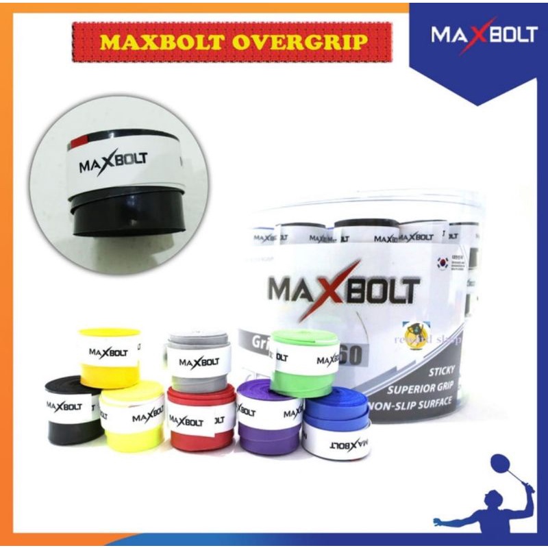Grip Karet Badminton Maxbolt Original / Grippy Maxbolt