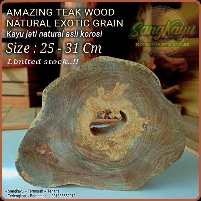 SangKayu Amazing Teak Wood Grain Kayu jati unik serat cantik langka 31