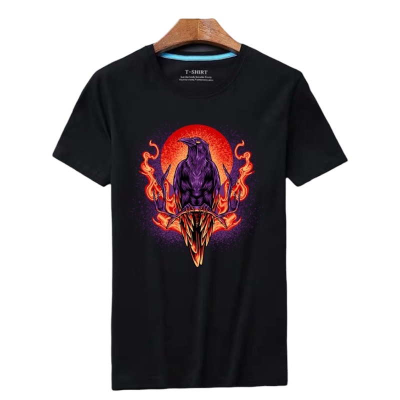 Lilipop Kaos Tshirt Demon Pria Unisex Baju Distro Basic Lengan Pendek Kasual