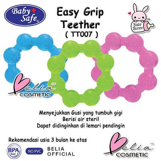 ❤ BELIA ❤ BABY SAFE Teether Gigitan Bayi TT006 TT007 TT008 TT009 TT010 TT011 BPA Free No PVC