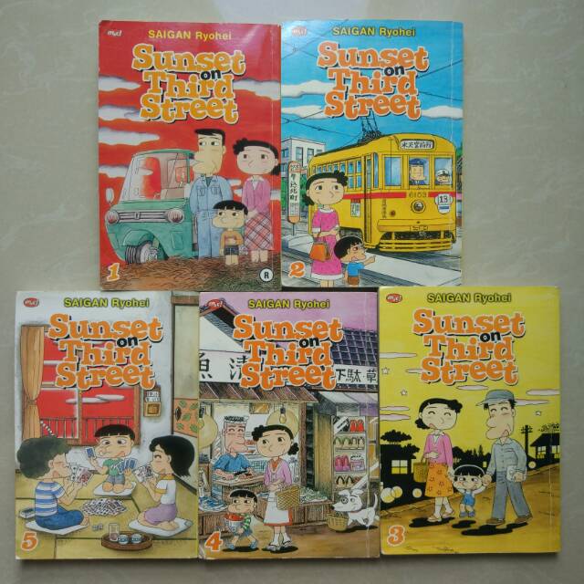 Komik sunset on third street