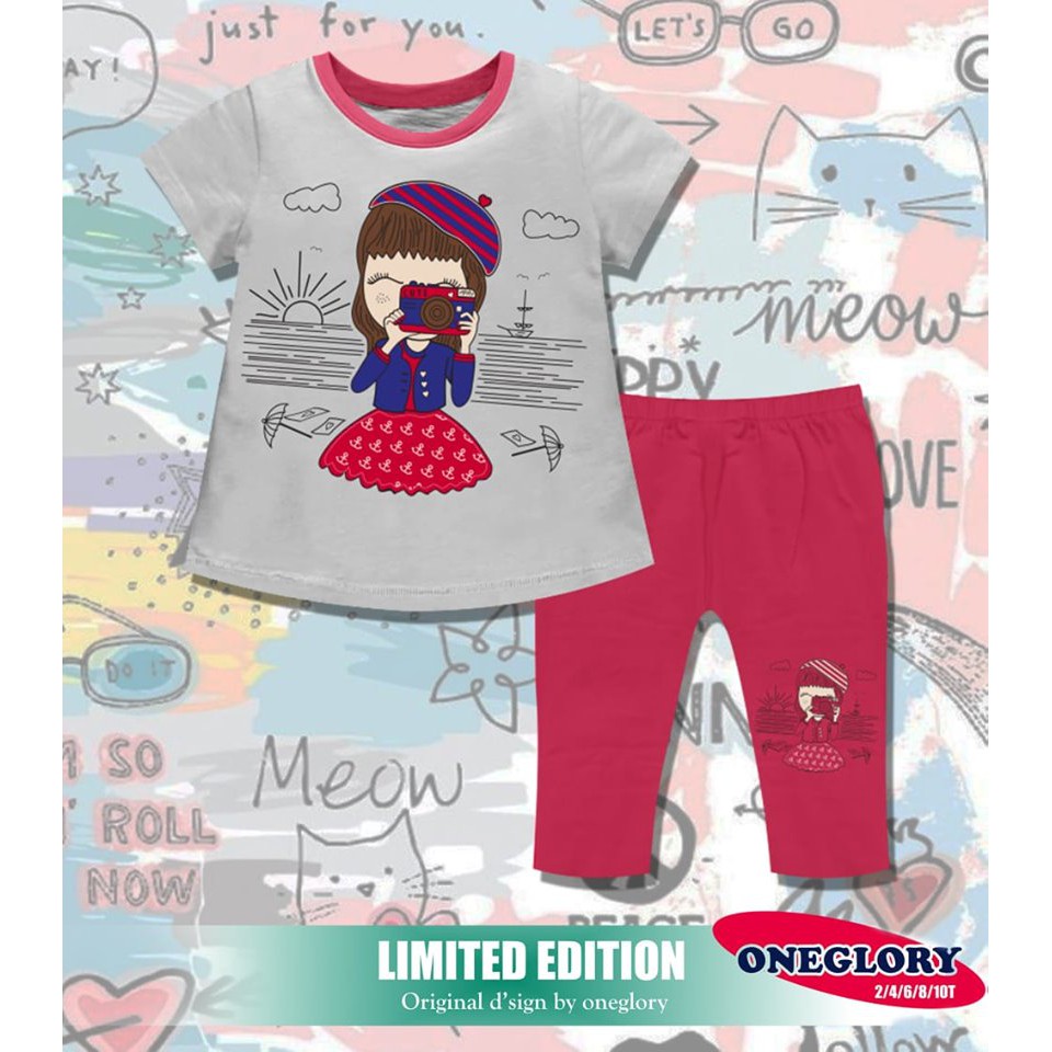 Baju Anak Perempuan Setelan One Glory Cewek