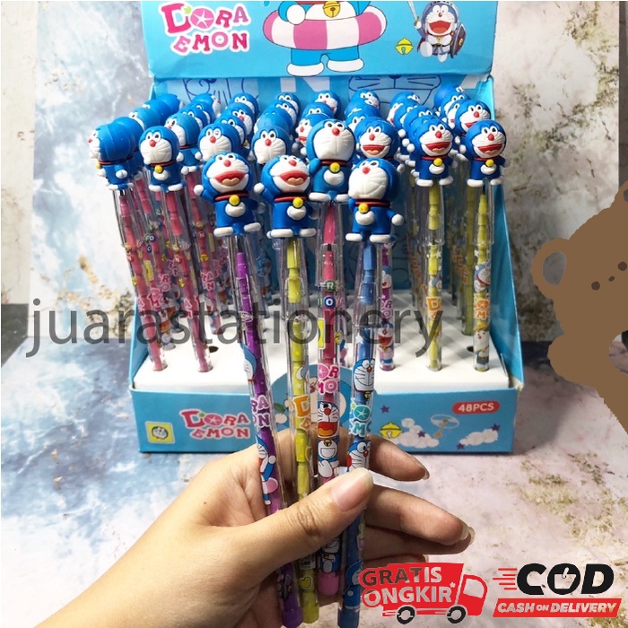 

1256 Pensil Susun Benzia 903 Doraemon / Pensil Bensia / Pensil Lantu / Pensil Sambung Susun Karakter