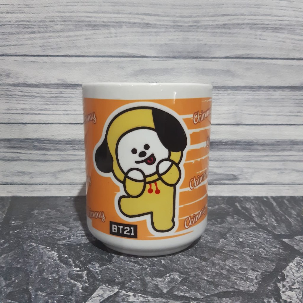 (READY STOCK) MUG BT21 - MUG KPOP - SOUVENIR MUG - MUG CANTIK - MUG BTS