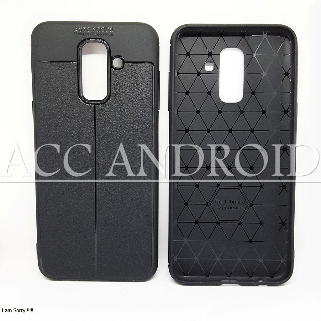 Auto Focus Samsung A6 Plus 2018 SoftCase AutoFocus motif Kulit Jeruk