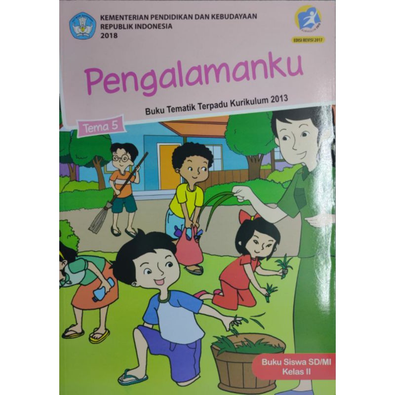 Buku Tematik Kelas 2 Sd Semester 2 Tema 5 Tema 8 Shopee Indonesia