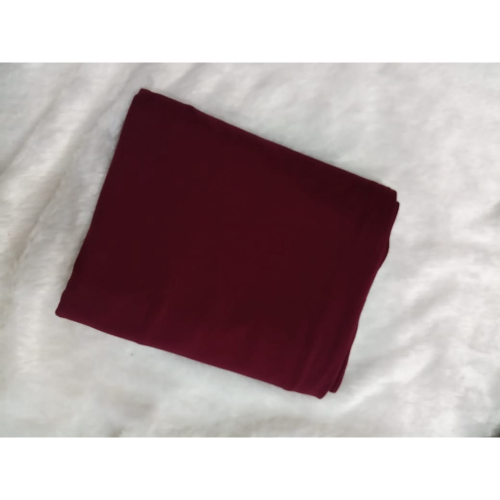 Jilbab Pashmina Malay Jersey Premium Hijab PASMINA PASHMINA MALAY MALAYSIA JERSEY Premium Ori Aulana Grosir Murah-Maroon