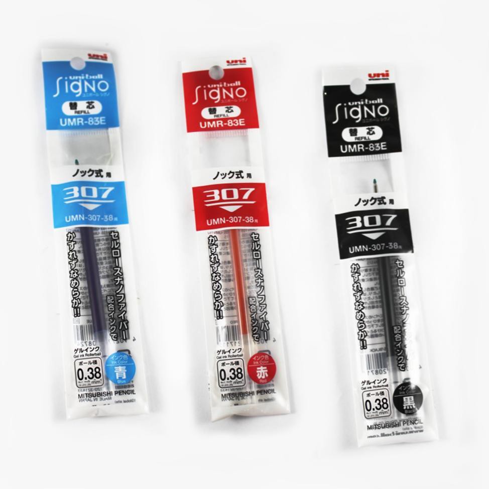 

[KODE 6] Uniball UMR-83E Signo 307 Gel Pen Refill - 0.38 mm