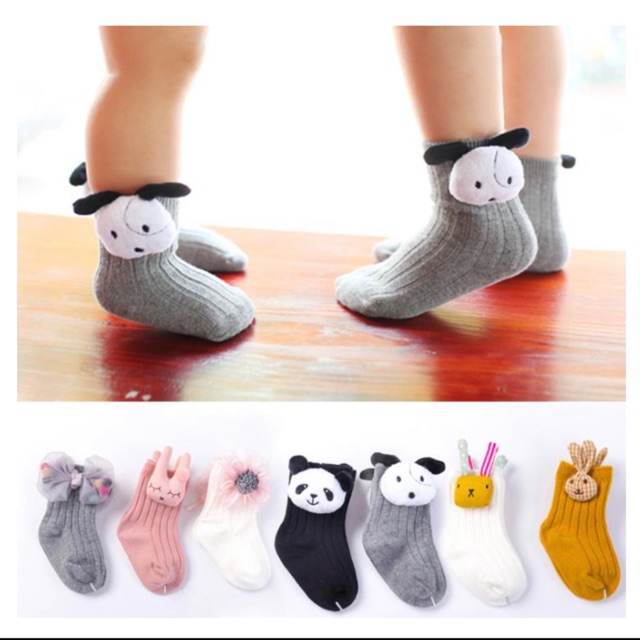 3d plush socks