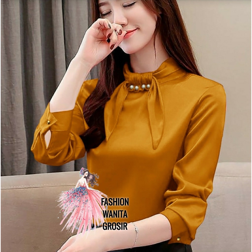 FWG - BLOUSE DAISSY / BLOUSE KOREA STYLE / BLOUSE KATIE / ATASAN WANITA / BAJU WANITA MODEL BARU