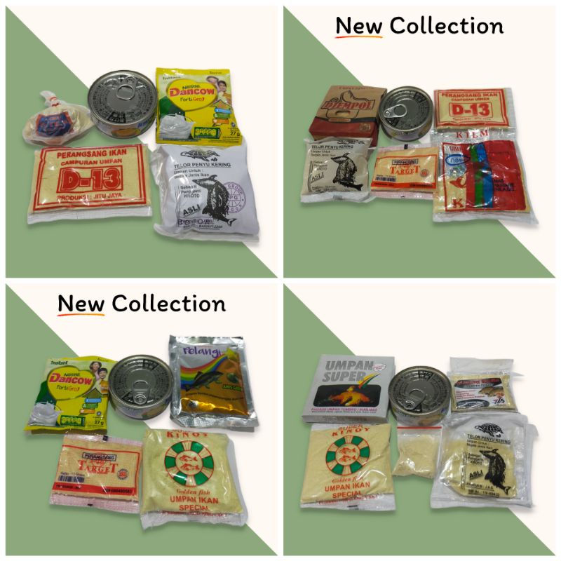 Paket Umpan Ikan Mas  Tombro Nila