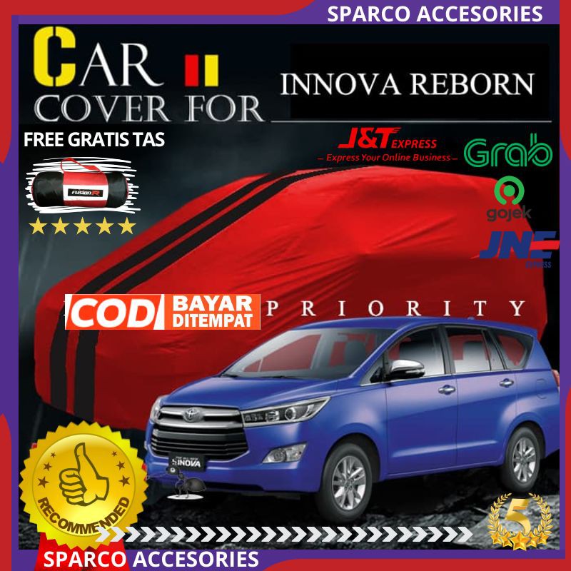 Cover Mobil Innova Reborn Sarung Selimut Mobil Innova Inova Reborn Warna Premium Waterproof anti air