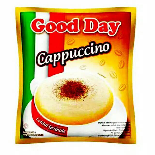 

(1 renteng) Kopi Good Day Cappucino, Good Day Carrebian, Original, Vanila Latte