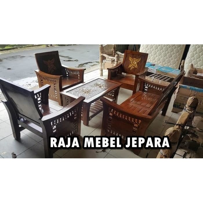 kursi tamu jokowi jati mebel jepara