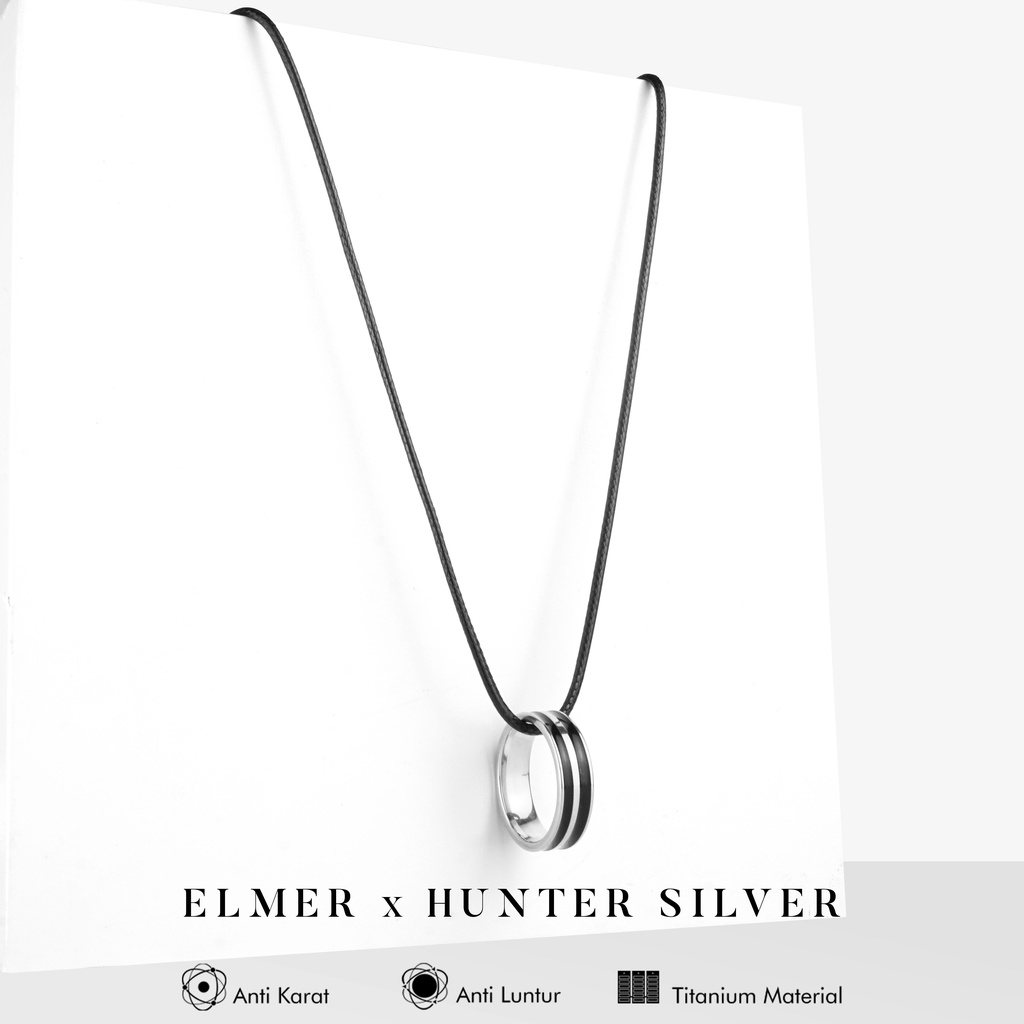 Emrys Elmer x Simple Ring Kalung Couple Pria Wanita