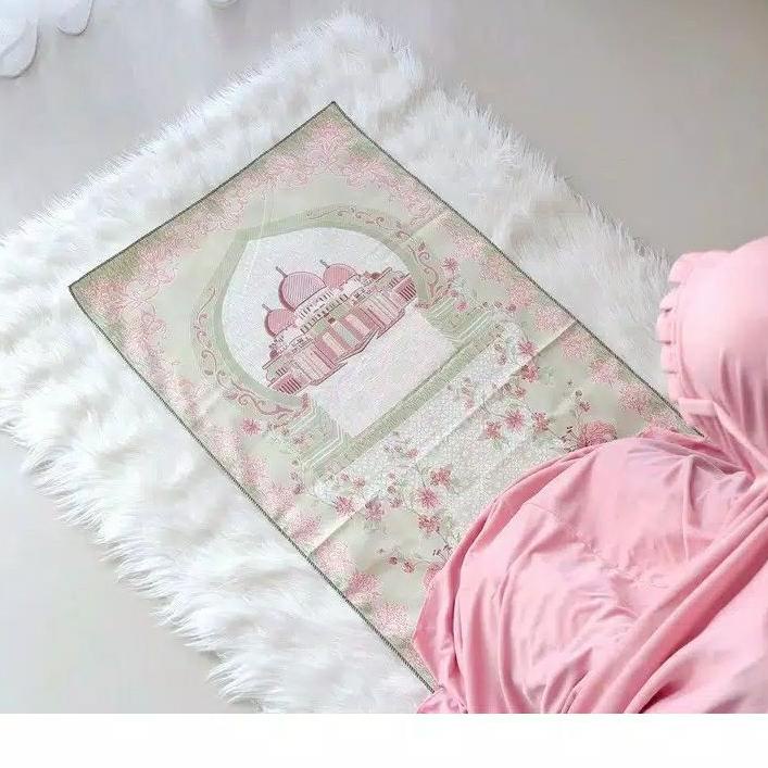 Sejadah travel lipat tipis sejadah pouch mini turki sajada oleh oleh haji umroh