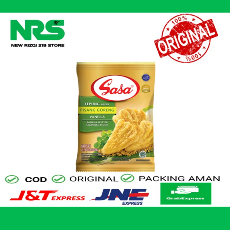 

Sasa Tepung Pisang Goreng Vanilla 210G