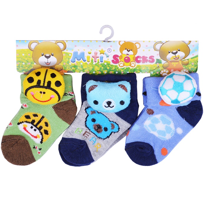 Kaos Kaki Bayi 3in1 Boneka 3D - 022.4248