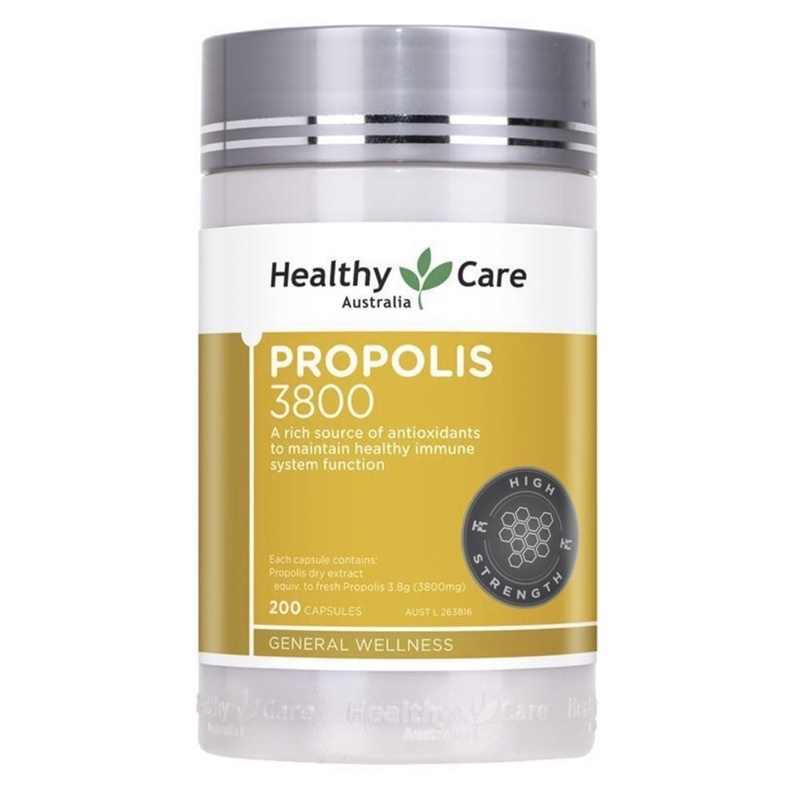 Healthy Care Ultra Premium Propolis 3800 mg 200 Capsules