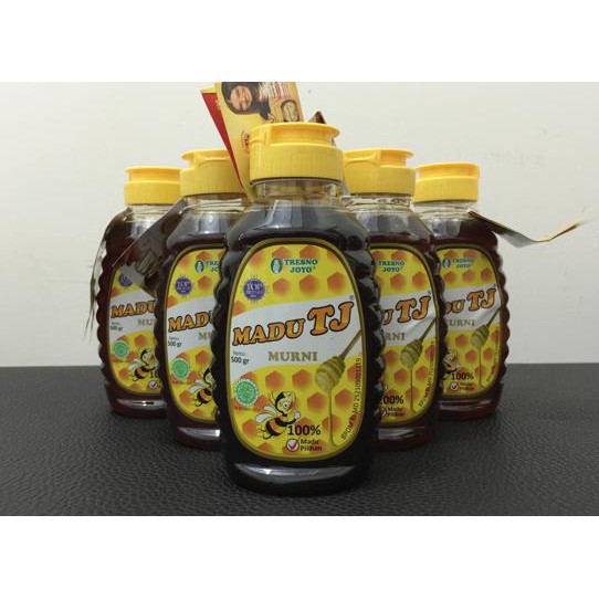 

Free Ongkir Madu Murni TJ 500 gram tresno joyo ukuran besar Gratis Ongkir