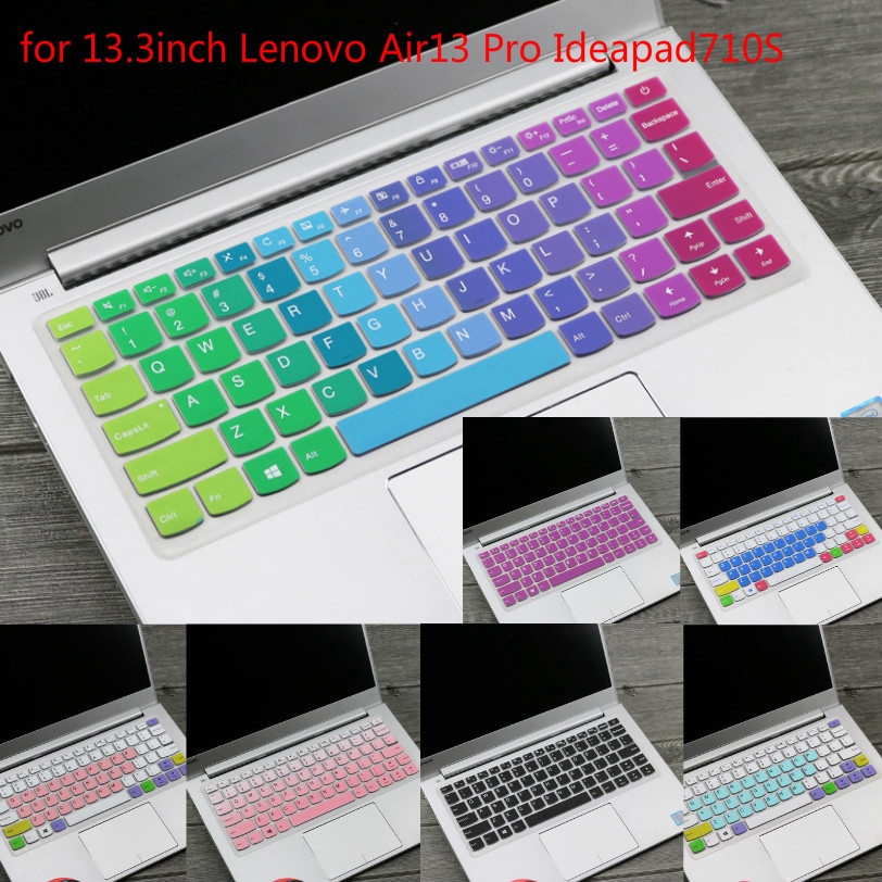 Cover Pelindung Keyboard Bahan Silikon Ultra Tipis untuk Lenovo Air13 Pro Ideapad 710s