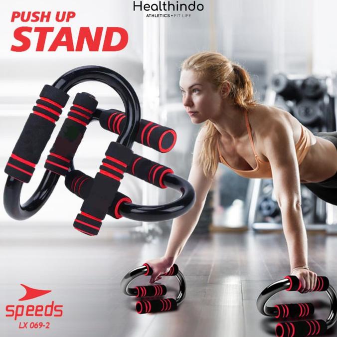 Jual Push Up Stand Bar Alat Bantu Push Up Bar Model S Olahraga Fitness