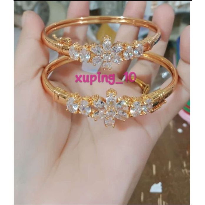 Gelang tangan wanita dewasa perhiasan xuping aksesoris fashion