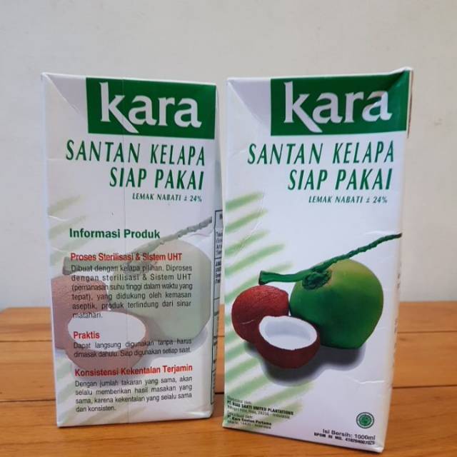 

Kara santan kelapa siap pakai 1000 ml