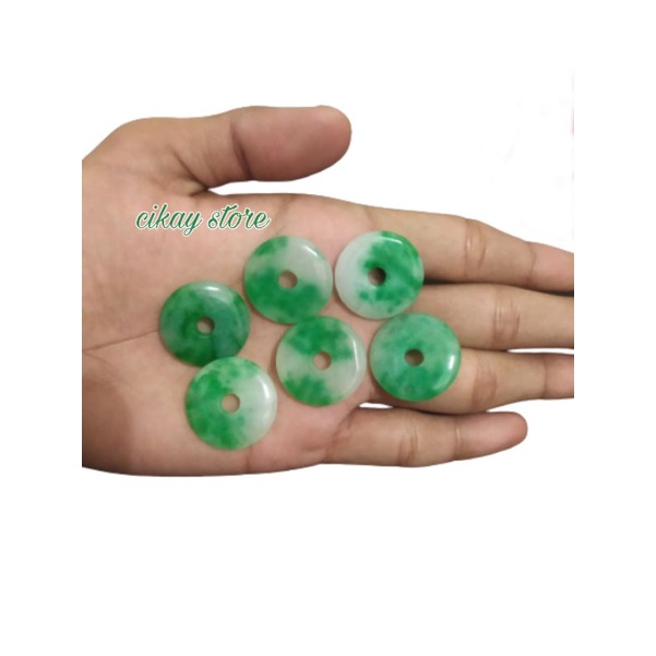 Batu Giok Hijau Alam Batu Giok Liontin Batu Giok Gelang