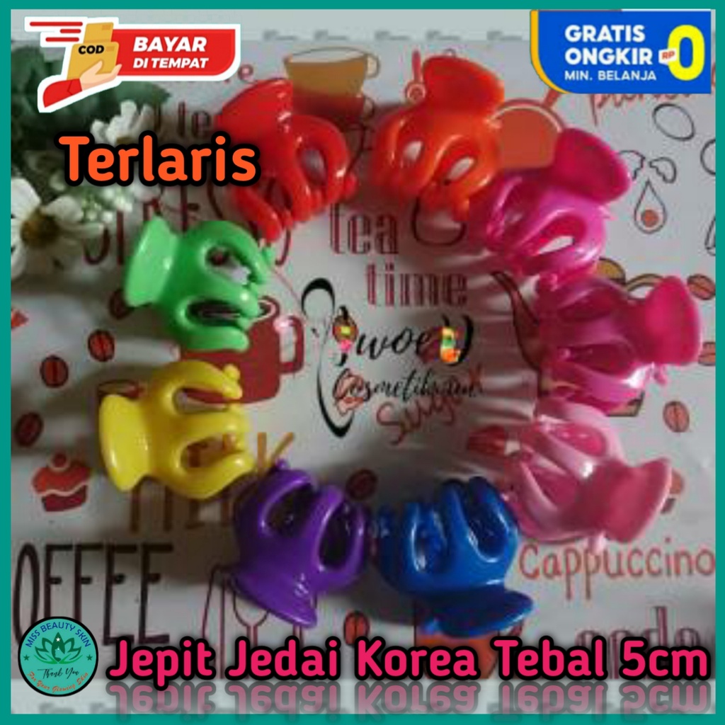 Jepit jedai 5cm TEBAL