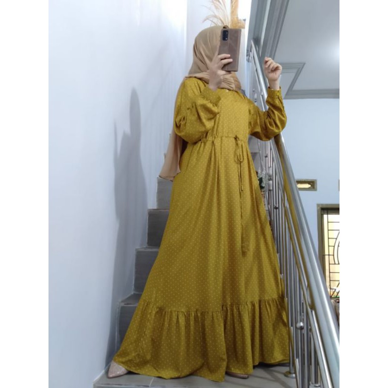 GAMIS RAYON VISCOSE SERUT BUSUI JUMBO
