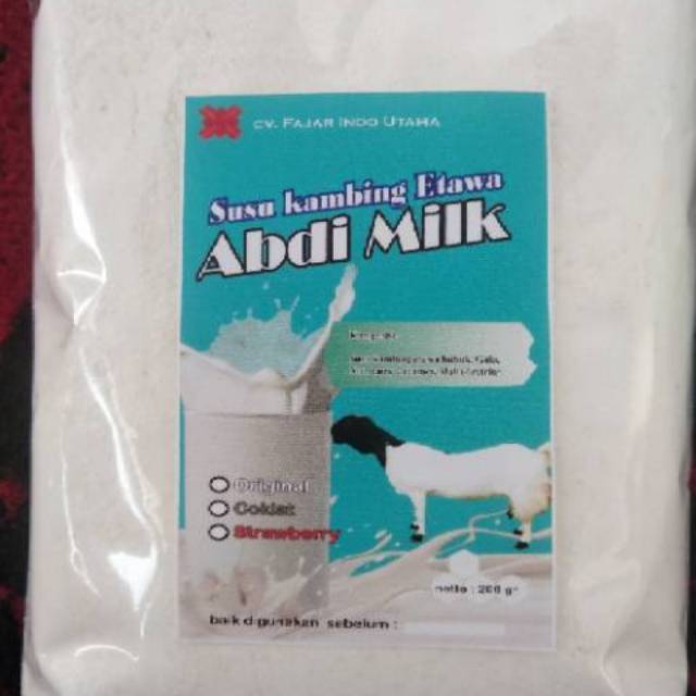 

Abdi Milk Kemasan Alumunium Foil 200 gram