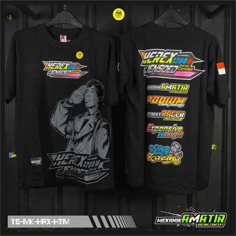 KAOS COWOK DISTRO KAOS RACING PRIA HEREX JENSOED KAOS DRAG BIKE KAOS DISTRO ORIGINAL KAOS RACING KAO