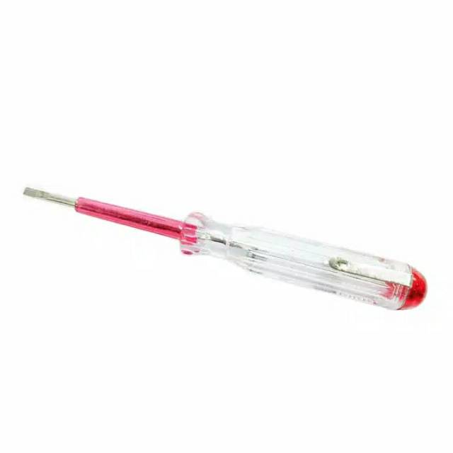 OBENG TEST PEN LISTRIK AC INDIKATOR AKTIF TESTPEN SCREWDRIVER OBENG PIPIH MINUS SERVIS |4014