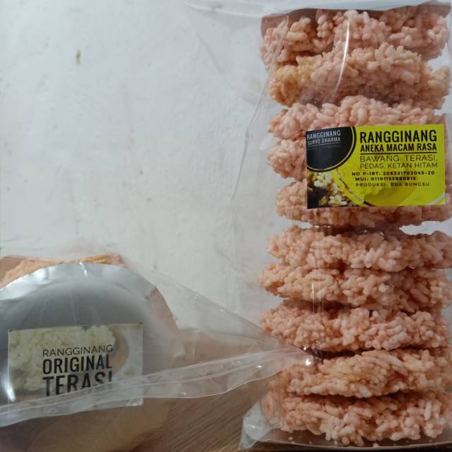 

Rangginang Original terasi