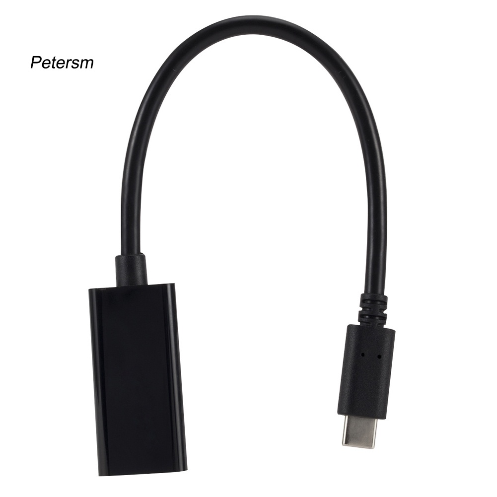 Kabel Adapter Hd 4k 60hz Usb 3.1 Tipe C Ke Hdmi Untuk Tv Monitor Proyektor