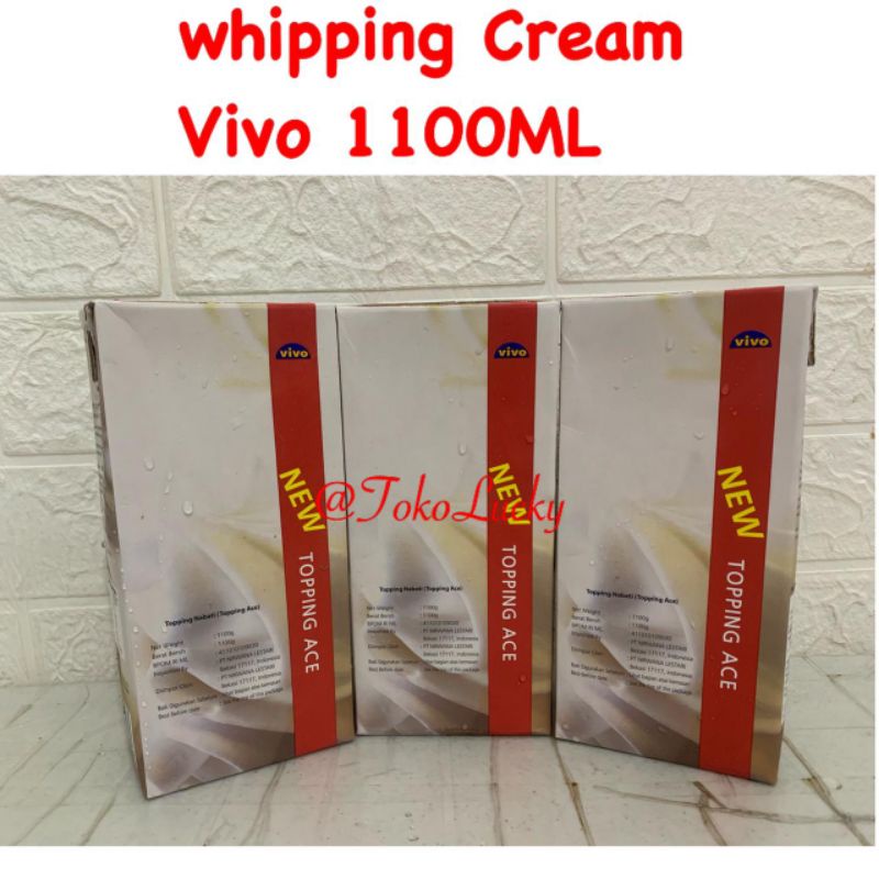 

Whipingcream Cair Vivo 1100ML