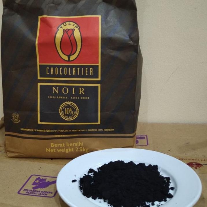 

Tulip Noir Cocoa Powder 100gr Bubuk Coklat Hitam Black Chocolatier