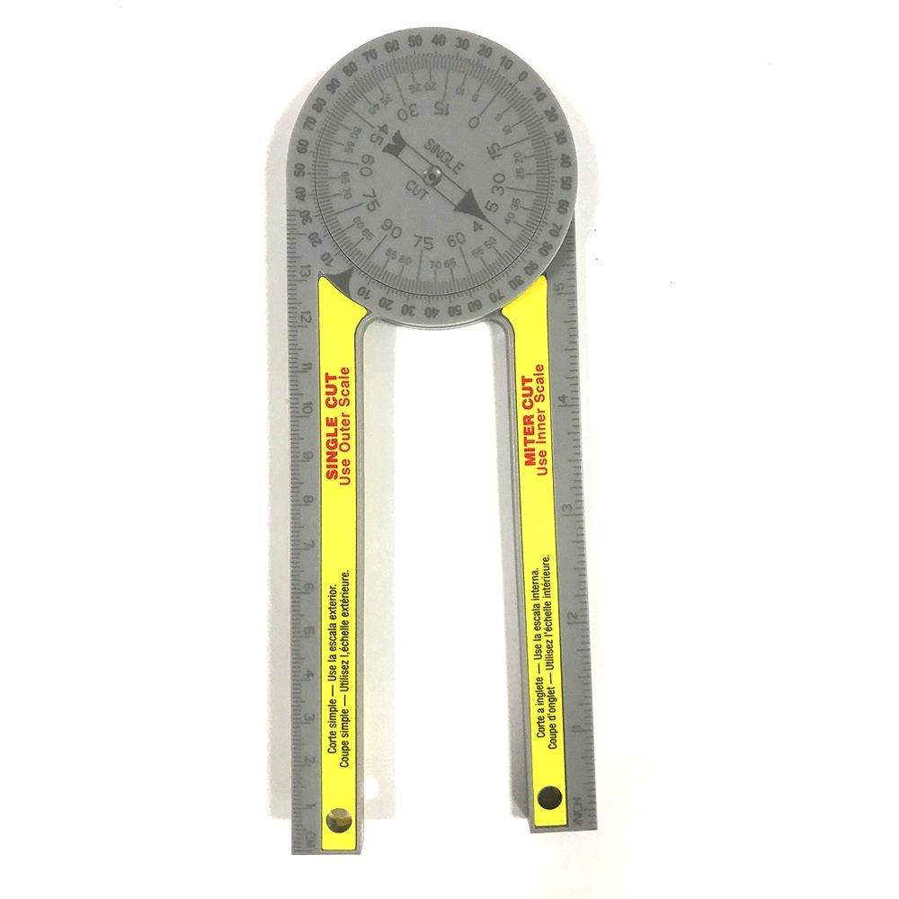 Penggaris Tukang 360 Horizontal Angle Gauge Cutting Positioner Plastic