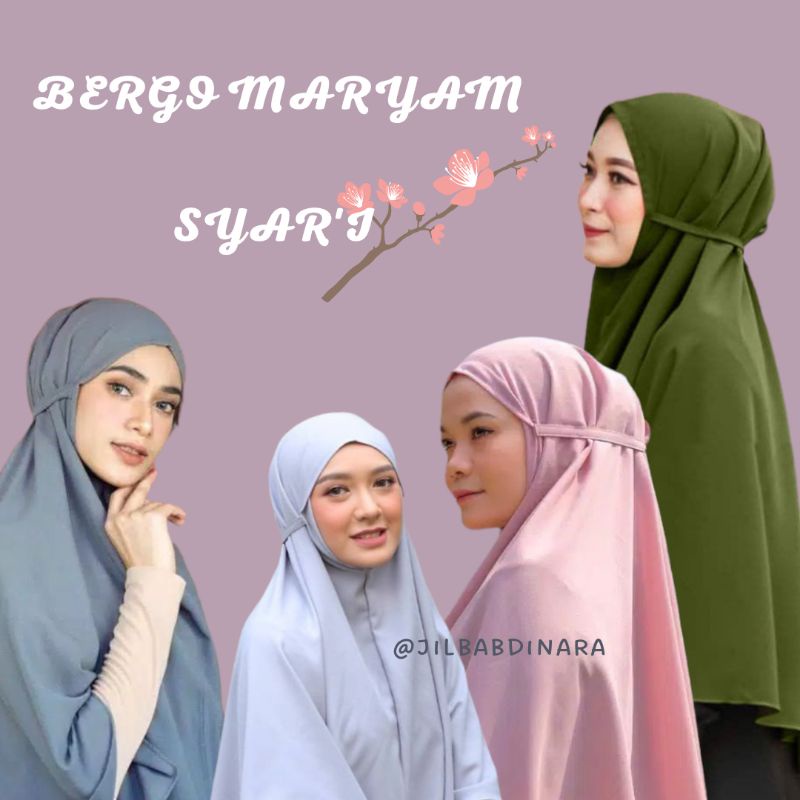 Bergo Maryam XL