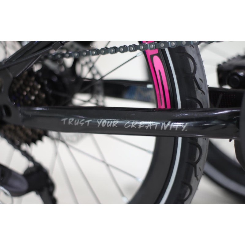 Instan Sepeda Lipat Element Police Milan Rans 2.0 Entertainment Raffi Ahmad Nagita Slavina Rafathar limited SNI 20 inch 8 speed rem cakram-6